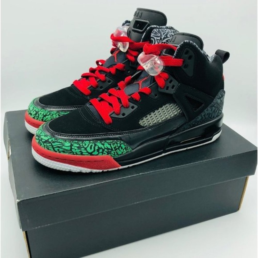 Jordan Spizike Black Varsity Shoe Sz 7 Y - Picture 1 of 9